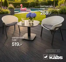 Kabs Polsterwelt House of kabs gartenstuhl tubb Angebot