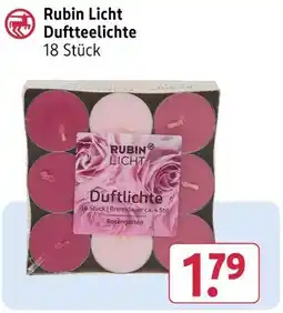Rossmann Rubin licht duftteelichte rosengarten Angebot