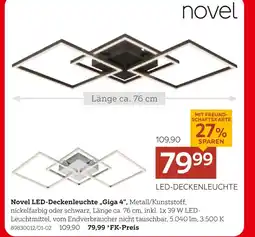 XXXLutz Novel led-deckenleuchte „giga 4“ Angebot