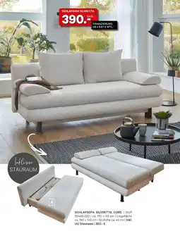 Kabs Polsterwelt Schlafsofa silvretta cord Angebot