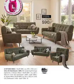 Kabs Polsterwelt 2-sitzer mika Angebot