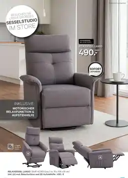 Kabs Polsterwelt Relaxsessel lando Angebot
