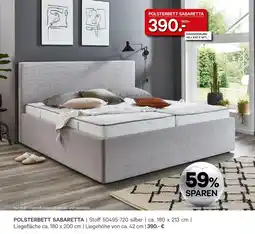 Kabs Polsterwelt Polsterbett sabaretta Angebot