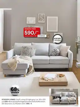 Kabs Polsterwelt Ecksofa vinko Angebot