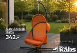 Kabs Polsterwelt House of kabs gartenschaukel yobaya Angebot