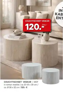 Kabs Polsterwelt Couchtischset veskar Angebot