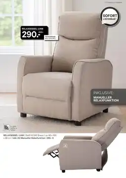 Kabs Polsterwelt Relaxsessel liam Angebot