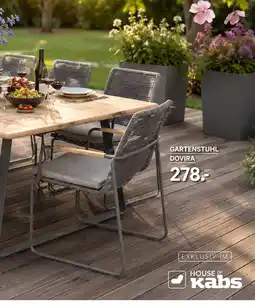 Kabs Polsterwelt House of kabs gartenstuhl dovira Angebot
