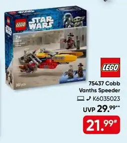 Galeria LEGO 75437 Cobb Vanths Speeder Angebot