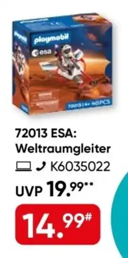Galeria playmobil 72013 ESA Weltraumgleiter Angebot