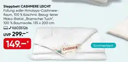 Galeria KÜNSEMÜLLER Steppbett CASHMERE LEICHT Angebot