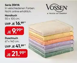 Galeria VOSSEN Serie ZENYA Handtuch Angebot