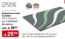 Galeria GRUND Badezimmermatte ELLDAVA Angebot