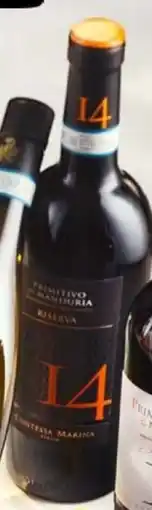 Galeria Italien / Apulien Contessa Marina 14 Primitivo di Manduria DOC Riserva Angebot
