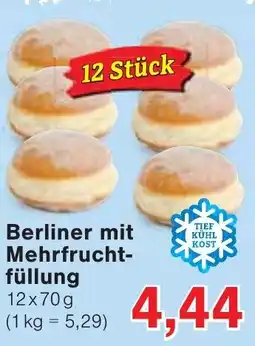 Jawoll Berliner mit Mehrfruchtfüllung Angebot