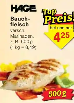 Jawoll HAGE Bauchfleisch Angebot