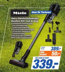 HEM Expert Miele Akku-Handstaubsauger Duoflex HX1 Cat & Dog Angebot