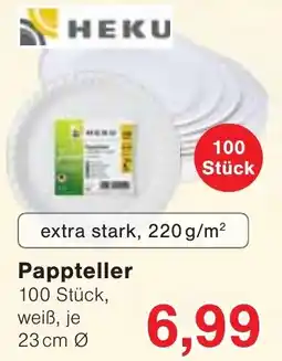 Jawoll HEKU Pappteller Angebot