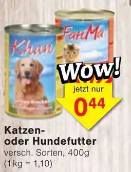 Jawoll Katzen- oder Hundefutter Angebot