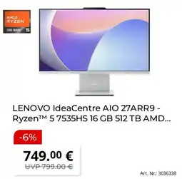 Saturn LENOVO IdeaCentre AIO 27ARR9 Angebot