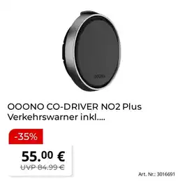 Saturn OOONO CO-DRIVER NO2 Plus Verkehrswarner Angebot
