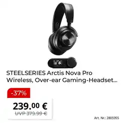 Saturn STEELSERIES Arctis Nova Pro Wireless, Over-ear Gaming-Headset... Angebot