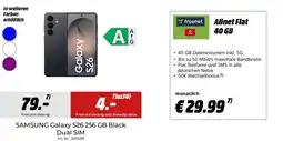 Saturn SAMSUNG Galaxy S26 256 GB Black Dual SIM + Allnet Flat 40 GB Angebot