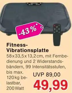 Jawoll Fitness- Vibrationsplatte Angebot