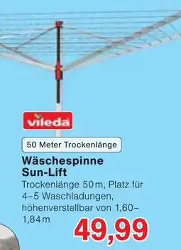Jawoll vileda Wäschespinne Sun-Lift Angebot