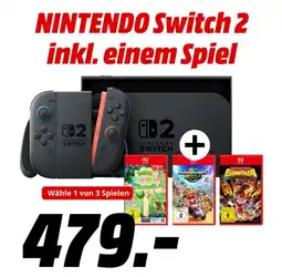 Saturn NINTENDO Switch 2 inkl. einem Spiel Angebot