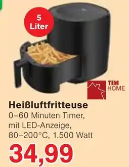 Jawoll TIM HOME Heißluftfritteuse Angebot