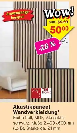 Jawoll TIM HOME Akustikpaneel Wandverkleidung Angebot