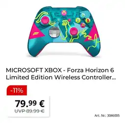 Saturn MICROSOFT XBOX - Forza Horizon 6 Limited Edition Wireless Controller... Angebot