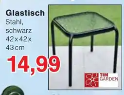 Jawoll TIM GARDEN Glastisch Angebot