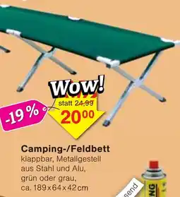 Jawoll Camping-/Feldbett Angebot