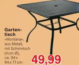 Jawoll Gartentisch Angebot
