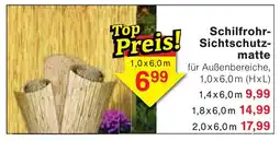 Jawoll Schilfrohr-Sichtschutzmatte Angebot