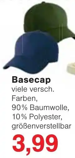 Jawoll Basecap Angebot