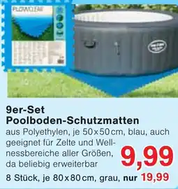 Jawoll Bestway 9er-Set Poolboden-Schutzmatten Angebot