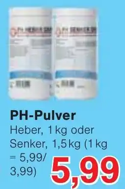 Jawoll PH-Pulver Heber oder Senker Angebot