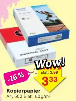 Jawoll Kopierpapier A4 Angebot