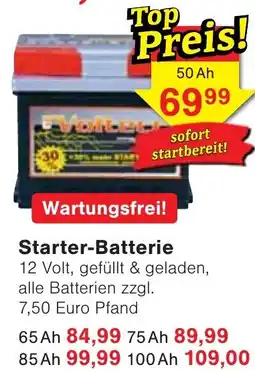 Jawoll Starter-Batterie 50Ah Angebot