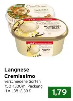 CAP Markt Langnese Cremissimo Angebot
