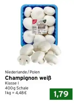 CAP Markt Niederlande/Polen Champignon Angebot