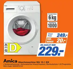 HEM Expert Amica Waschmaschine WA 10-1 EX Angebot