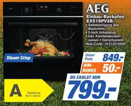 HEM Expert AEG Einbau-Backofen EX51SPV2B Angebot