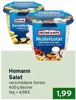 CAP Markt Homann Salat Angebot