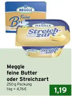 CAP Markt Meggle feine Butter oder Streichzart Angebot