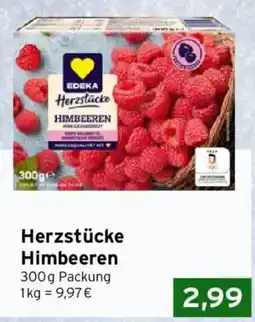 CAP Markt EDEKA Herzstücke Himbeeren Angebot