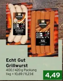 CAP Markt Echt Gut Grillwurst Angebot